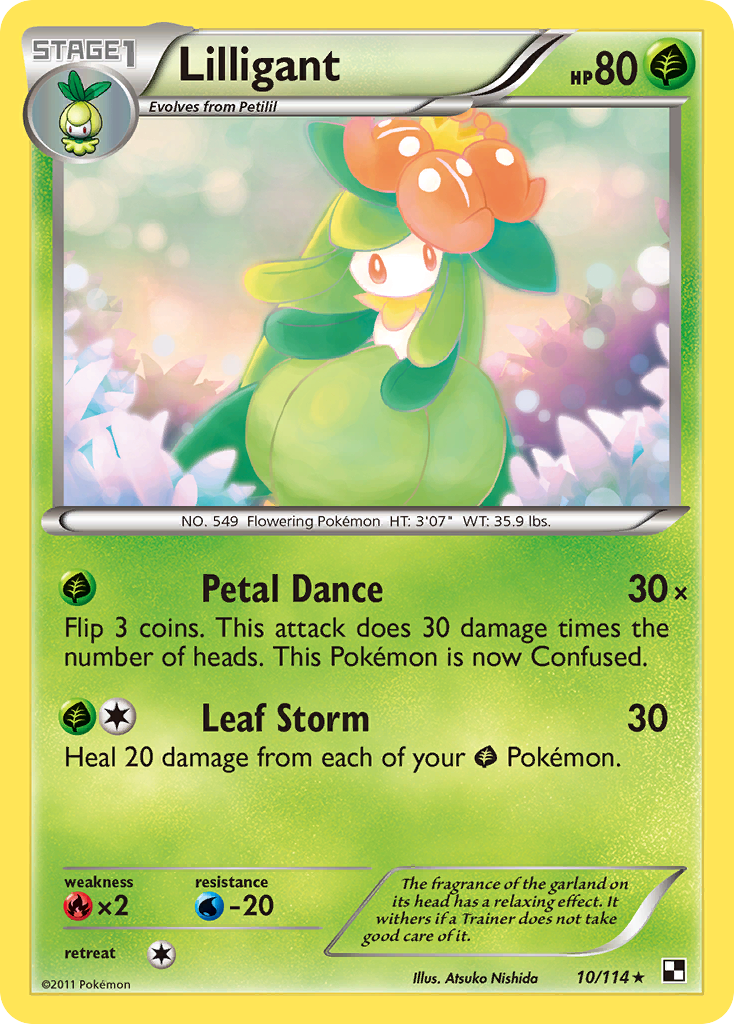 Lilligant (10/114) [Black & White: Base Set] | Good Games Cannington