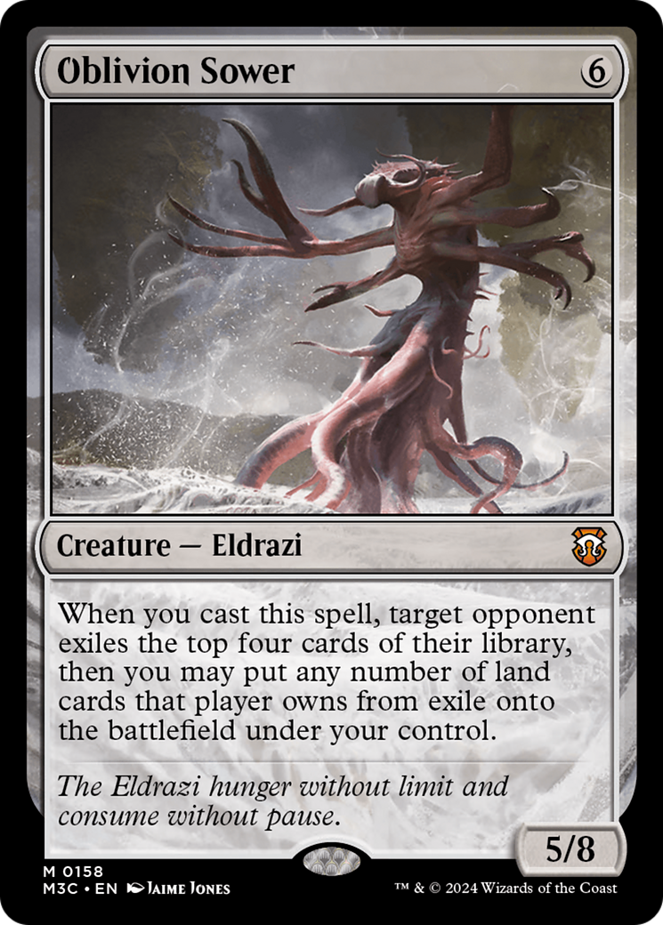 Oblivion Sower (Ripple Foil) [Modern Horizons 3 Commander] | Good Games Cannington