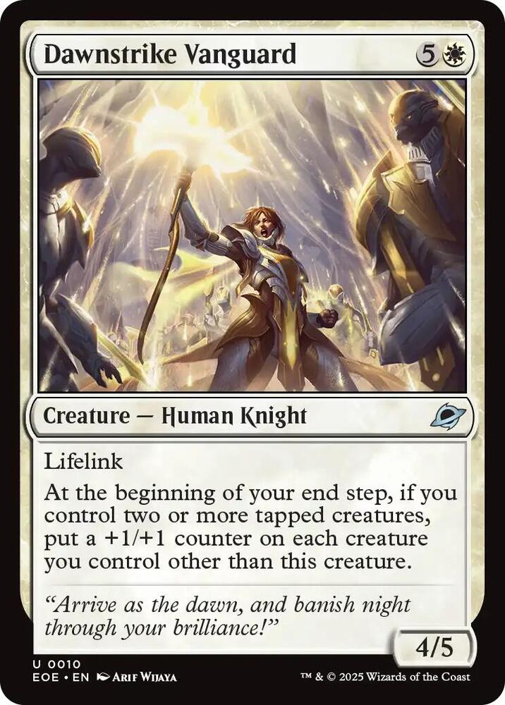Dawnstrike Vanguard 10 (Edge of Eternities)  | Good Games Cannington