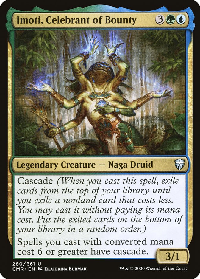 Imoti, Celebrant of Bounty [Commander Legends] | Good Games Cannington