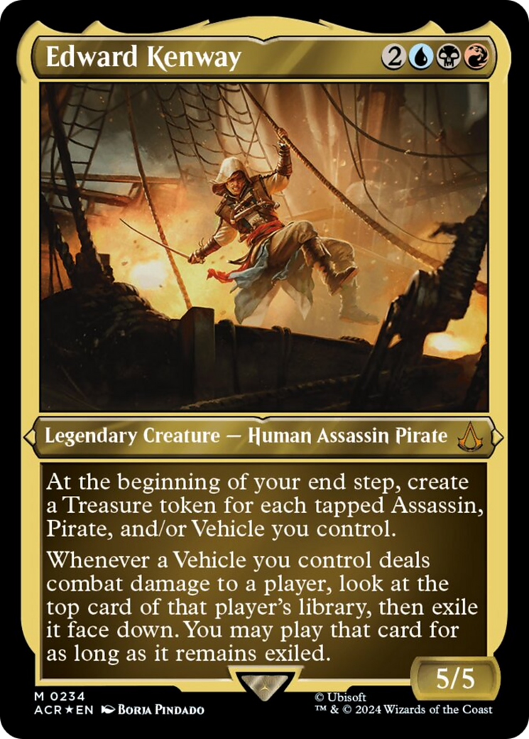 Edward Kenway (Foil Etched) [Assassin's Creed] | Good Games Cannington