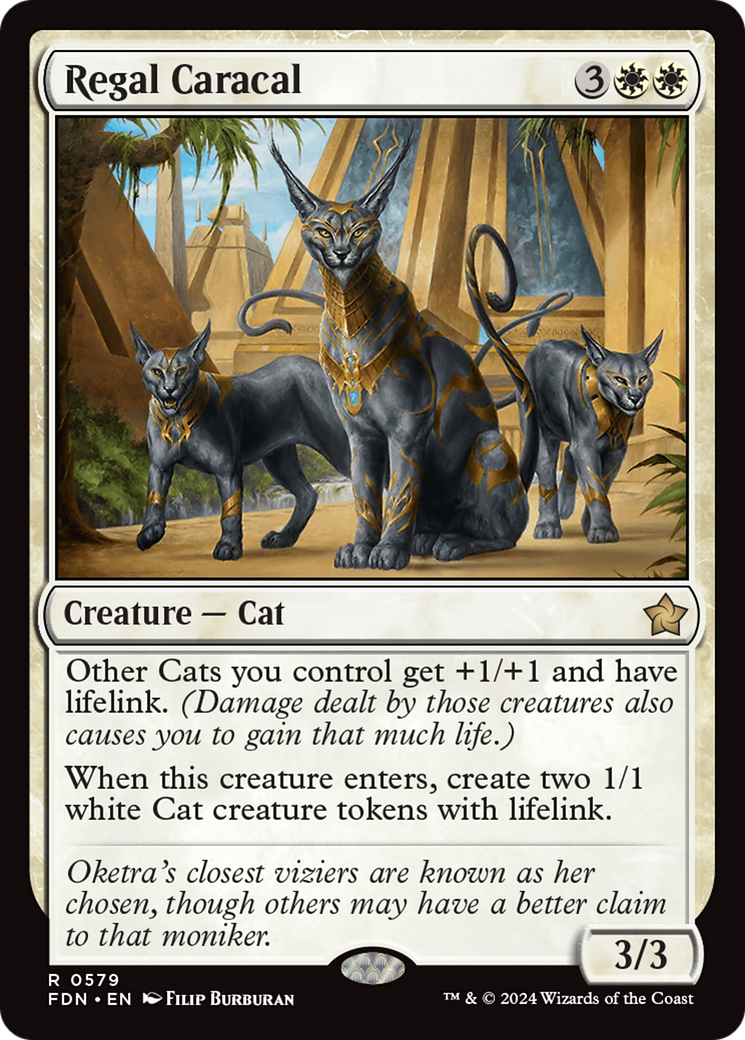 Regal Caracal [Foundations] | Good Games Cannington