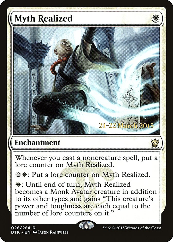 Myth Realized [Dragons of Tarkir Prerelease Promos] | Good Games Cannington