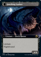 Curse of Leeches // Leeching Lurker (Extended Art) [Innistrad: Midnight Hunt] | Good Games Cannington
