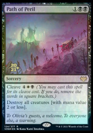Path of Peril [Innistrad: Crimson Vow Prerelease Promos] | Good Games Cannington