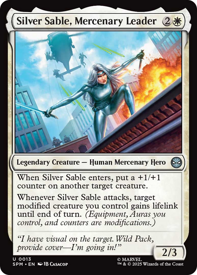 Silver Sable, Mercenary Leader [Marvel's Spider-Man] | Good Games Cannington