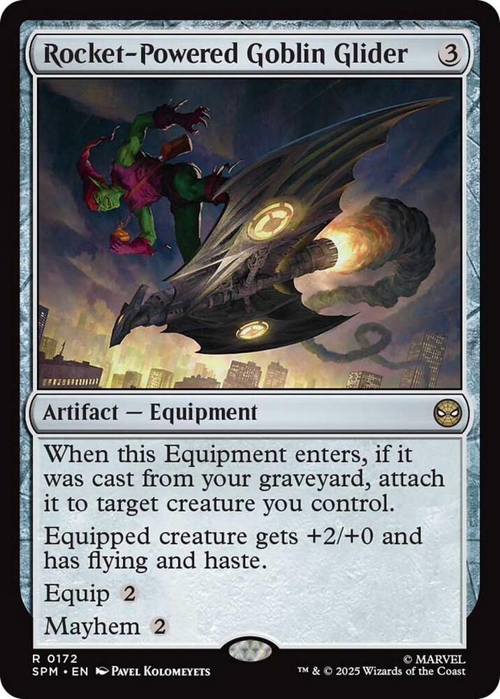 Rocket Powered Goblin Glider 172 (Marvel's Spider-Man)  | Good Games Cannington
