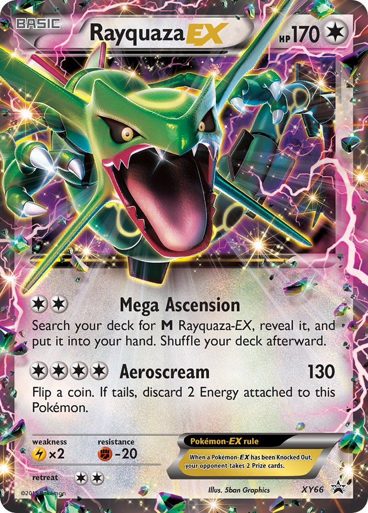 Rayquaza EX (XY66) [XY: Black Star Promos] | Good Games Cannington
