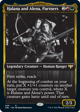 Halana and Alena, Partners [Innistrad: Double Feature] | Good Games Cannington