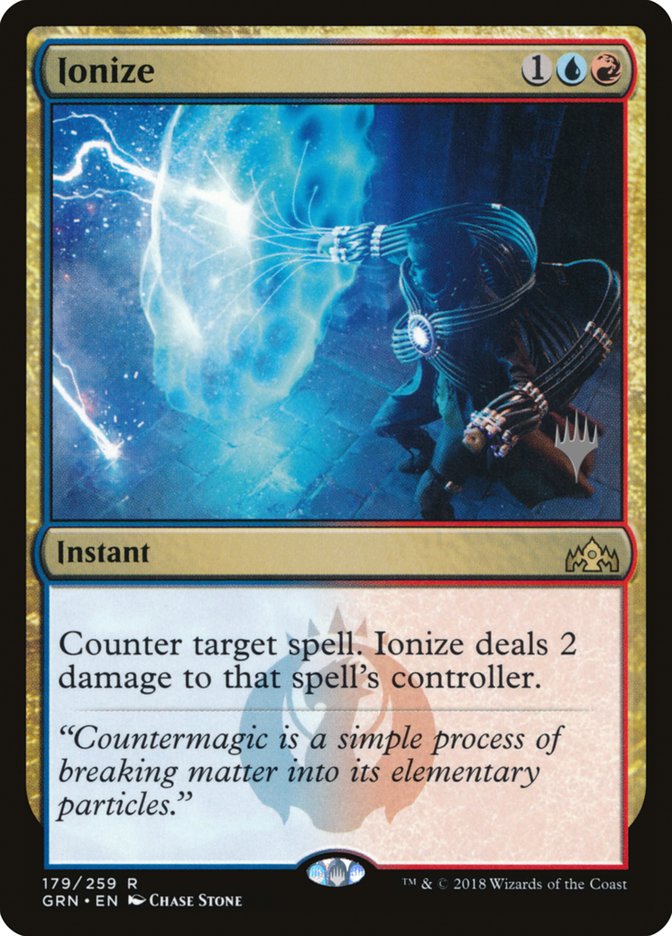 Ionize (Promo Pack) [Guilds of Ravnica Promos] | Good Games Cannington
