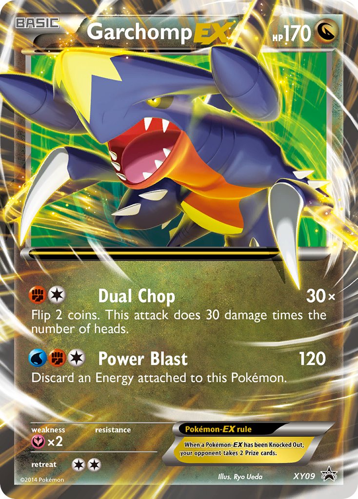 Garchomp EX (XY09) [XY: Black Star Promos] | Good Games Cannington