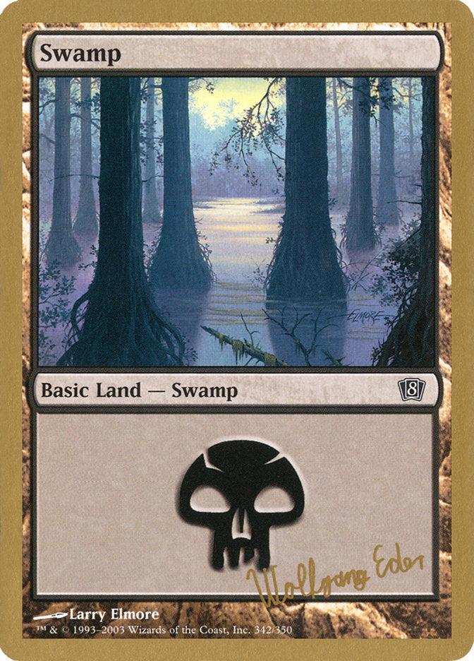Swamp (344) (we342) [World Championship Decks 2003] | Good Games Cannington