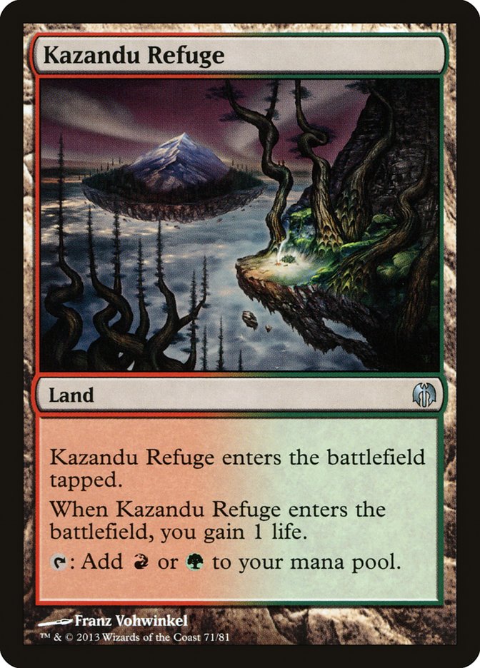 Kazandu Refuge [Duel Decks: Heroes vs. Monsters] | Good Games Cannington