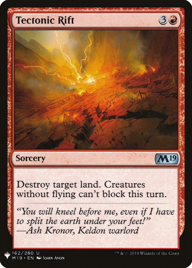 Tectonic Rift [Mystery Booster] | Good Games Cannington