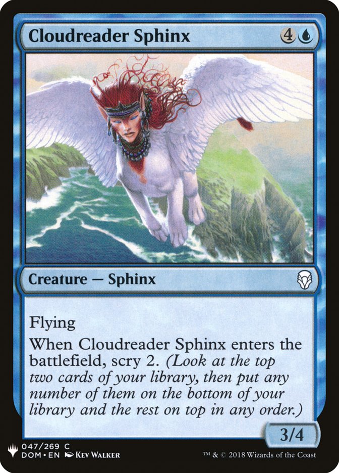 Cloudreader Sphinx [Mystery Booster] | Good Games Cannington