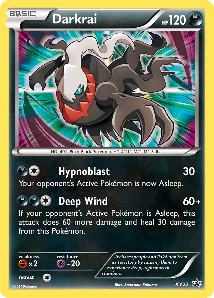 Darkrai (XY22) [XY: Black Star Promos] | Good Games Cannington