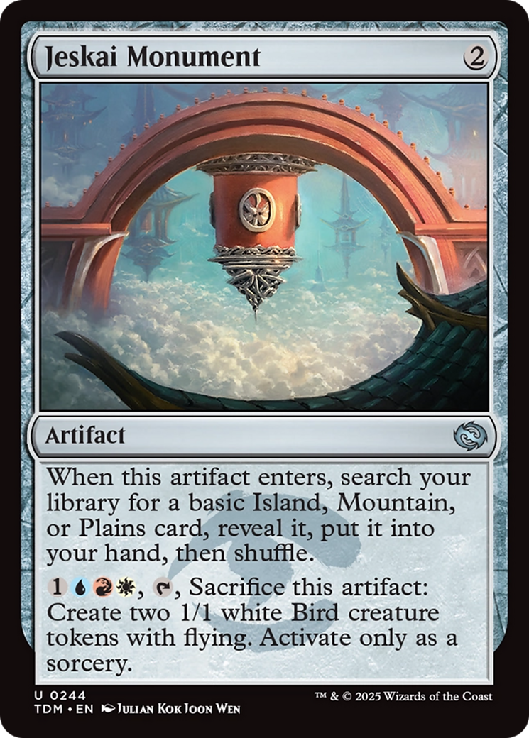 Jeskai Monument [Tarkir: Dragonstorm] | Good Games Cannington