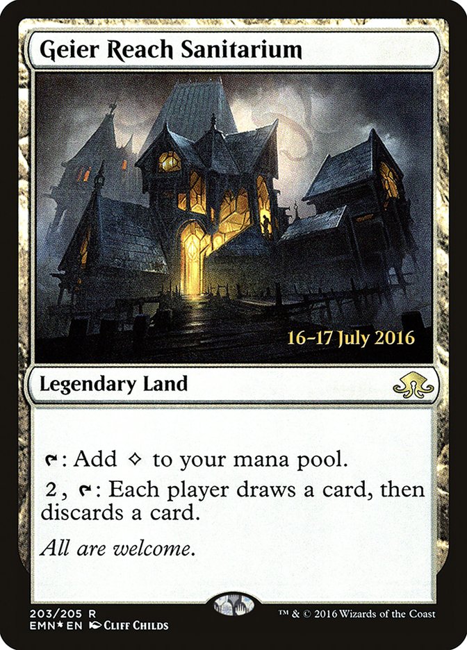 Geier Reach Sanitarium [Eldritch Moon Prerelease Promos] | Good Games Cannington
