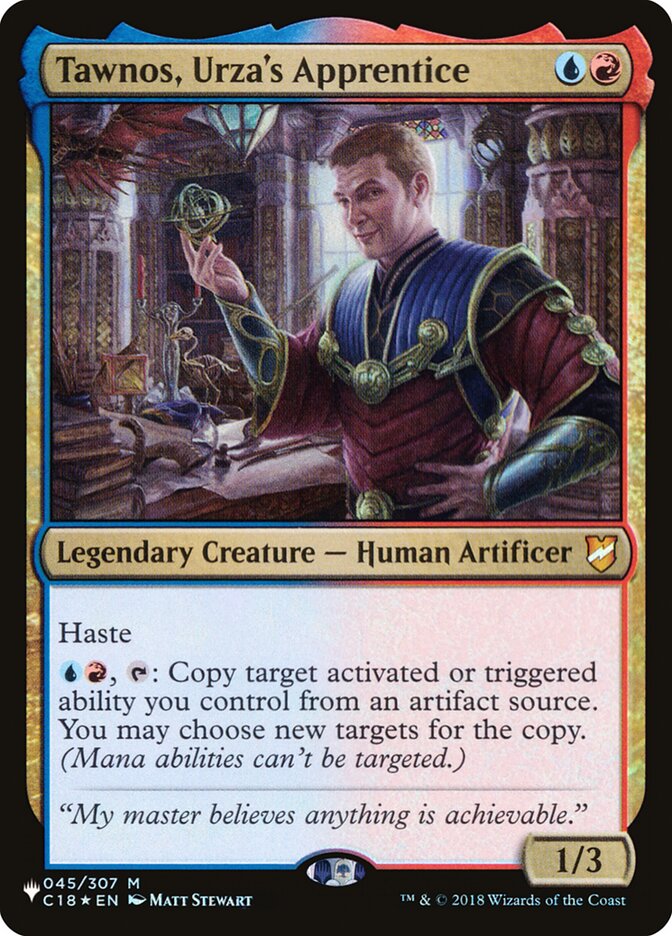 Tawnos, Urza's Apprentice [The List] | Good Games Cannington