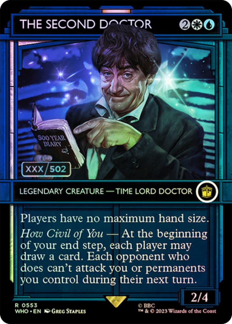 The Second Doctor (Serial Numbered) [Doctor Who] | Good Games Cannington