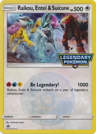 Raikou, Entei & Suicune (Jumbo Card) [Miscellaneous Cards] | Good Games Cannington