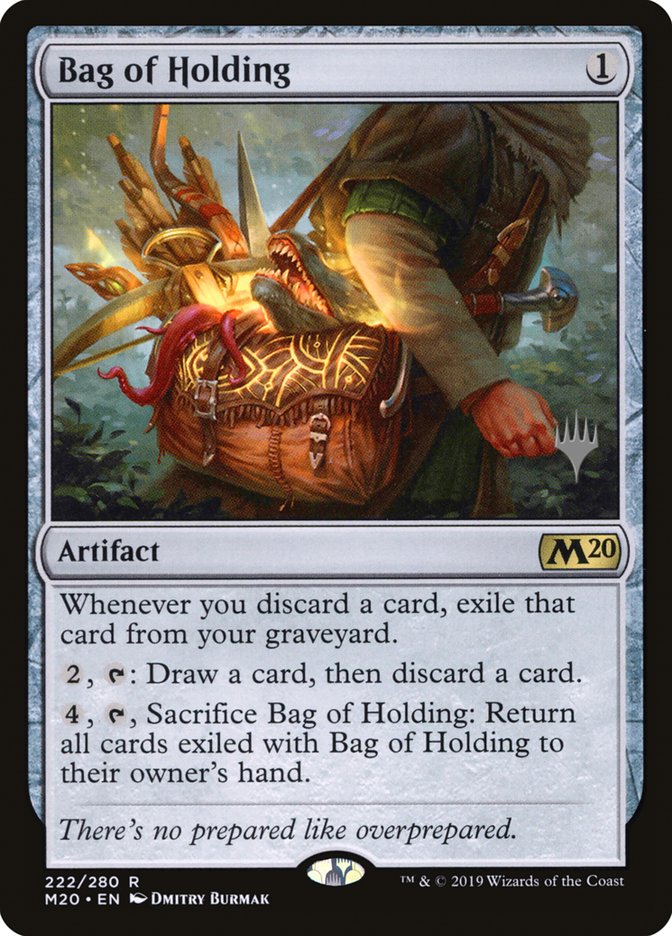 Bag of Holding (Promo Pack) [Core Set 2020 Promos] | Good Games Cannington