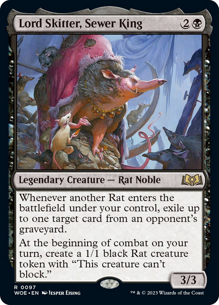 Lord Skitter, Sewer King [Wilds of Eldraine] | Good Games Cannington