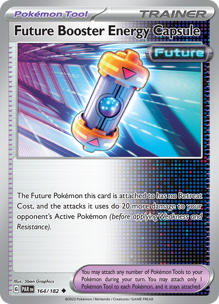 Future Booster Energy Capsule (164/182) [Scarlet & Violet: Paradox Rift] | Good Games Cannington