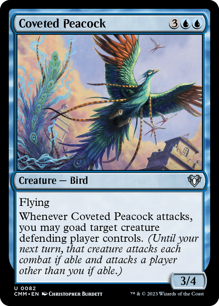 Coveted Peacock [Commander Masters] | Good Games Cannington