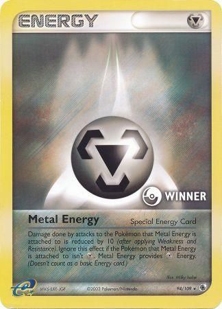 Metal Energy (94/109) (Jumbo Card) [EX: Ruby & Sapphire] | Good Games Cannington