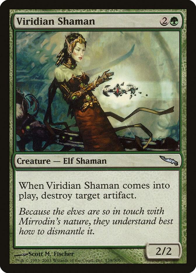 Viridian Shaman 139/306 (Mirrodin)  | Good Games Cannington