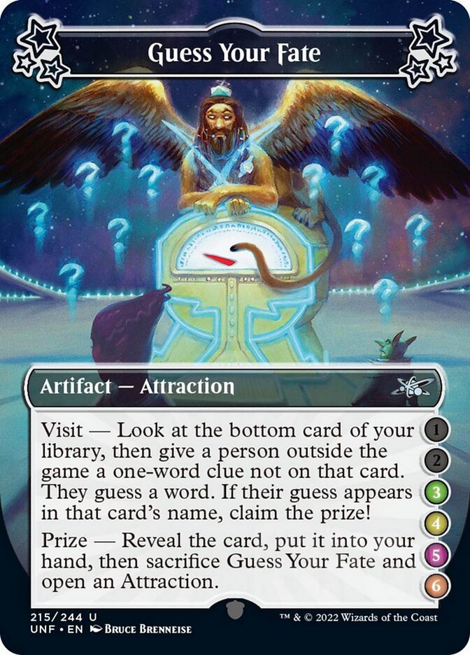 Guess Your Fate (3-4-5-6) [Unfinity] | Good Games Cannington