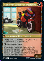 Flamewar, Brash Veteran // Flamewar, Streetwise Operative [Transformers] | Good Games Cannington
