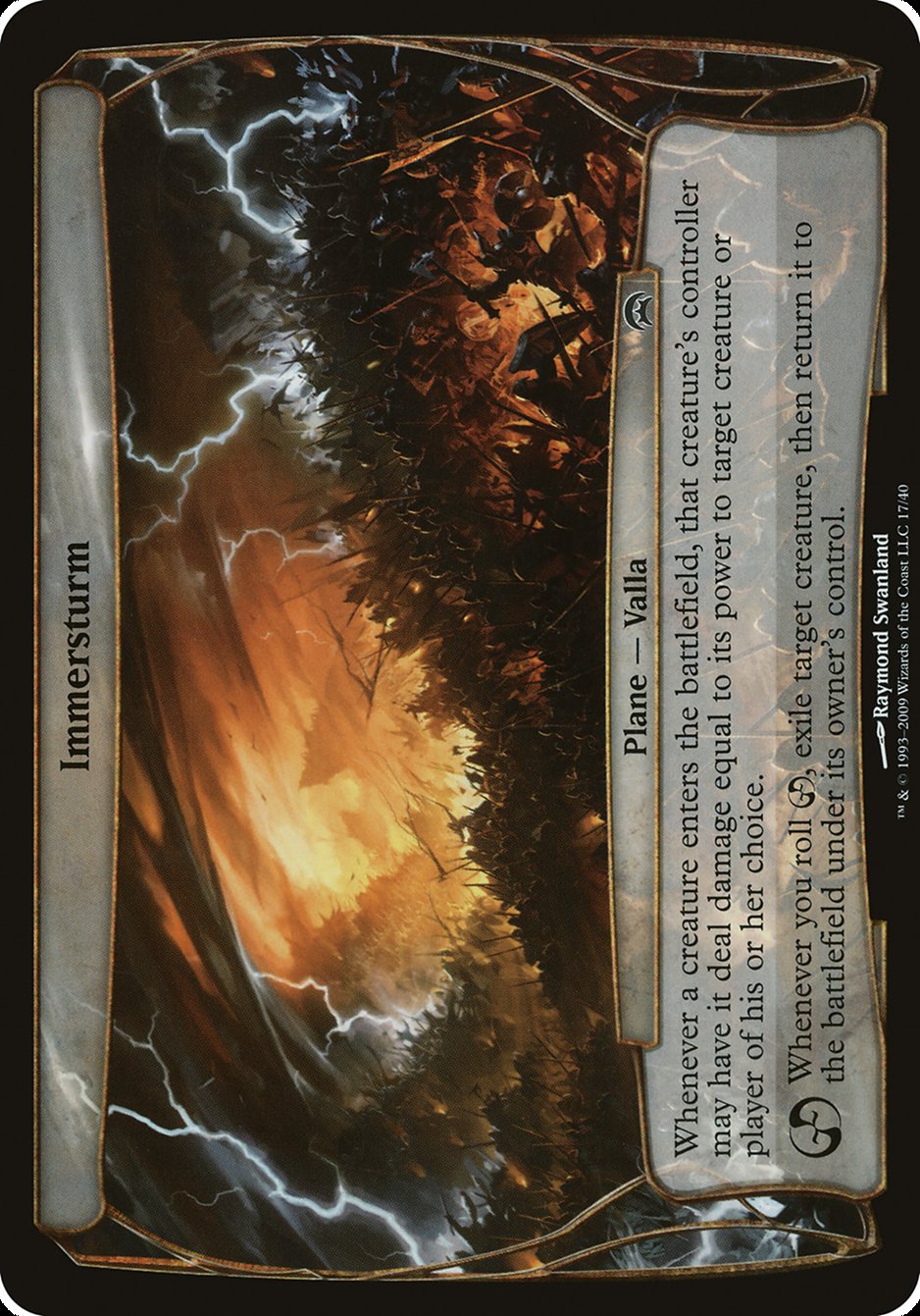 Immersturm (Planes) [Planechase Planes] | Good Games Cannington