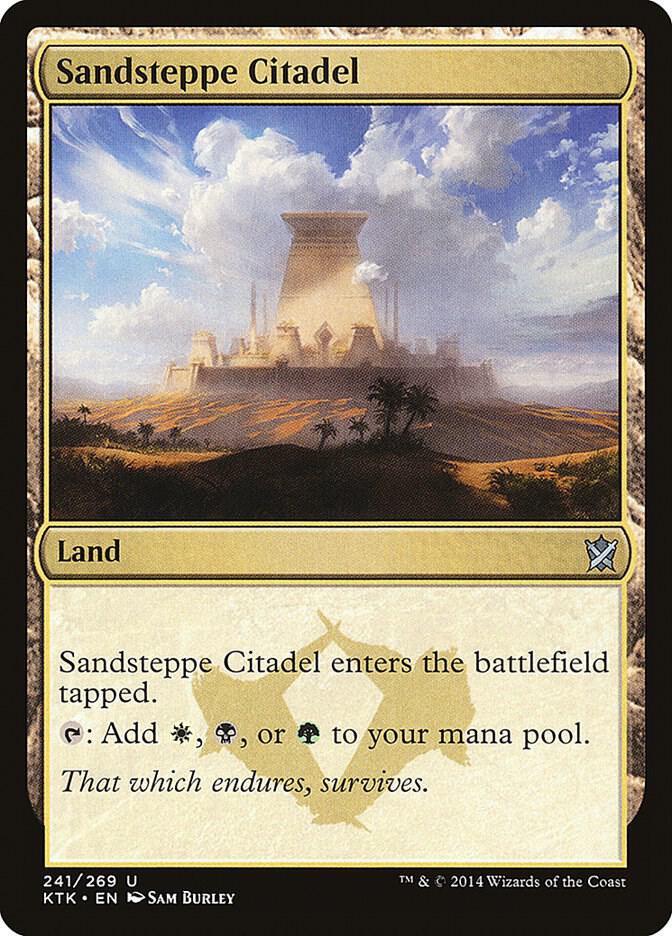 Sandsteppe Citadel 241/269 (Khans of Tarkir)  | Good Games Cannington