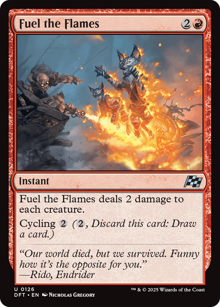 Fuel the Flames [Aetherdrift] | Good Games Cannington