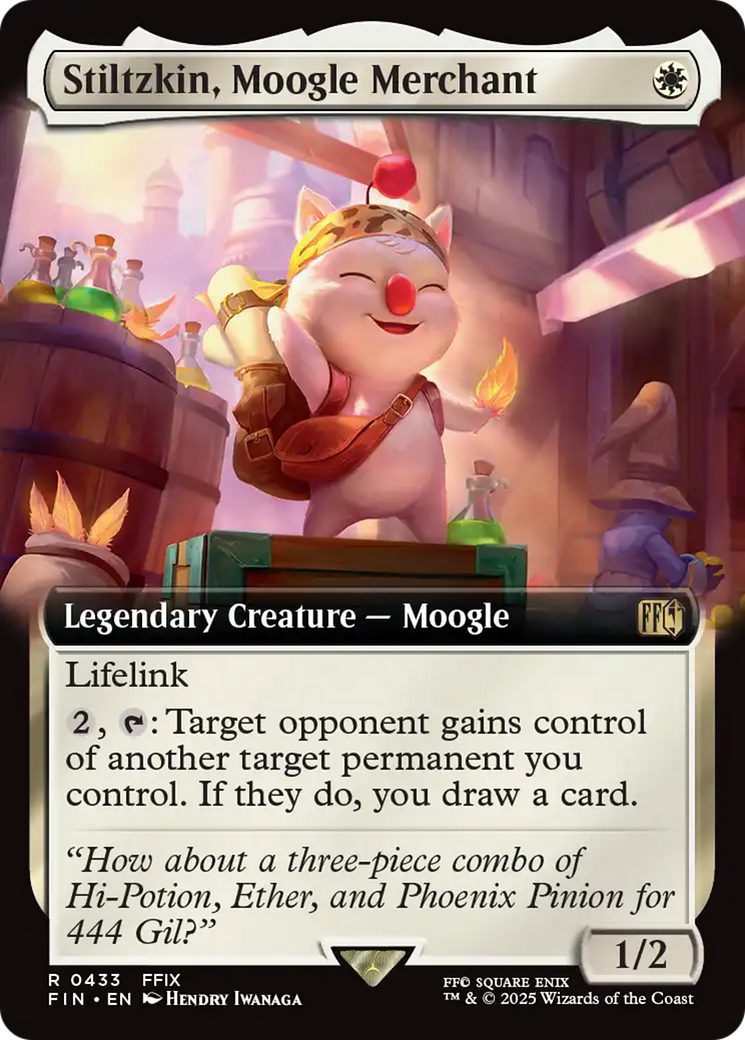 Stiltzkin, Moogle Merchant (Extended Art) [FINAL FANTASY] | Good Games Cannington