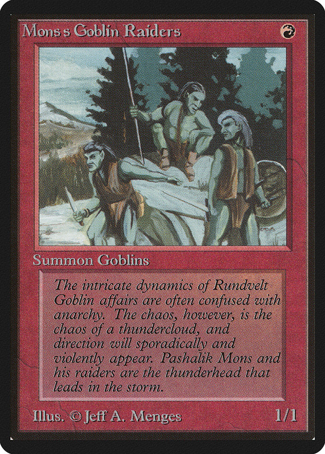 Mons's Goblin Raiders [Beta Edition] | Good Games Cannington