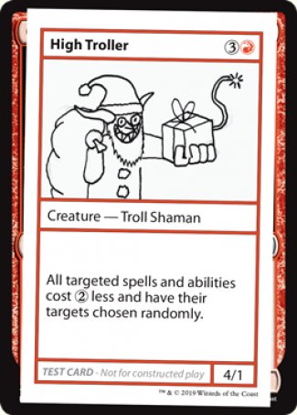 High Troller (2021 Edition) [Mystery Booster Playtest Cards] | Good Games Cannington