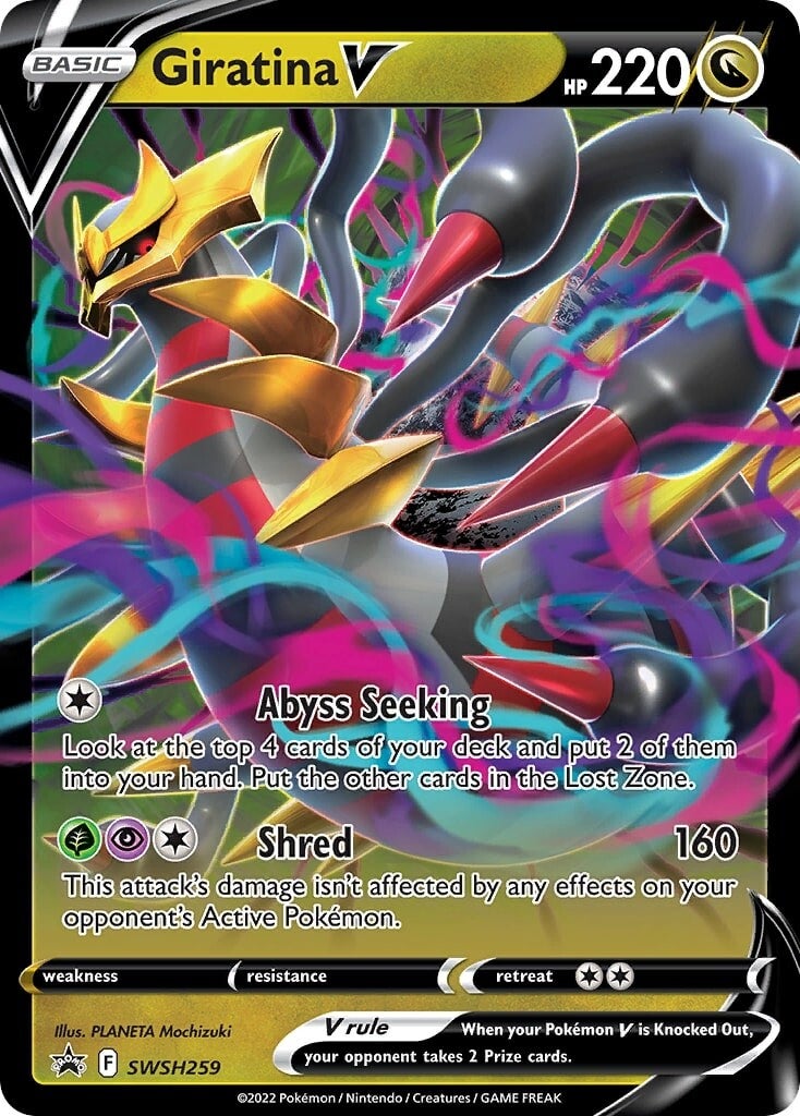 Giratina V (SWSH259) [Sword & Shield: Black Star Promos] | Good Games Cannington
