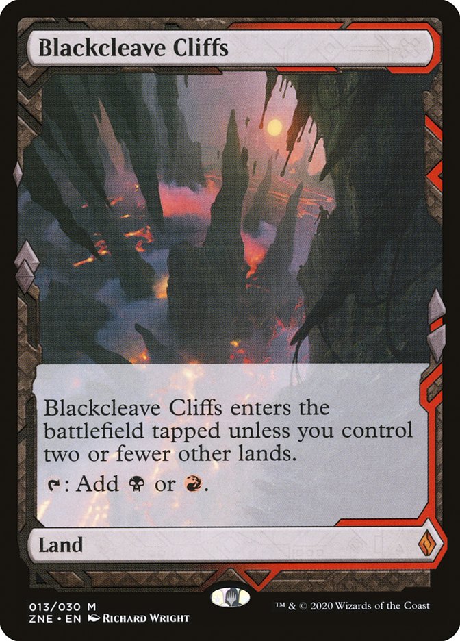 Blackcleave Cliffs (Expeditions) [Zendikar Rising Expeditions] | Good Games Cannington
