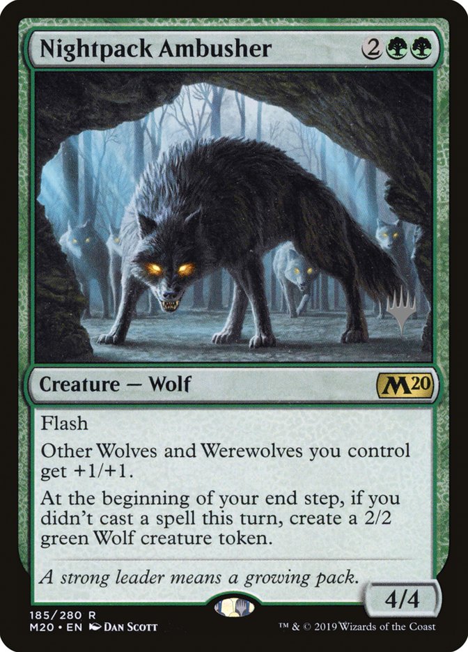 Nightpack Ambusher (Promo Pack) [Core Set 2020 Promos] | Good Games Cannington