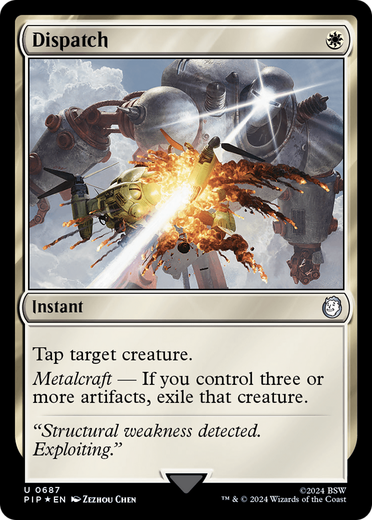 Dispatch (Surge Foil) [Fallout] | Good Games Cannington