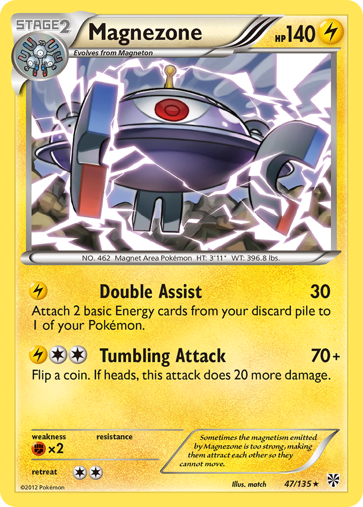 Magnezone (47/135) [Black & White: Plasma Storm] | Good Games Cannington