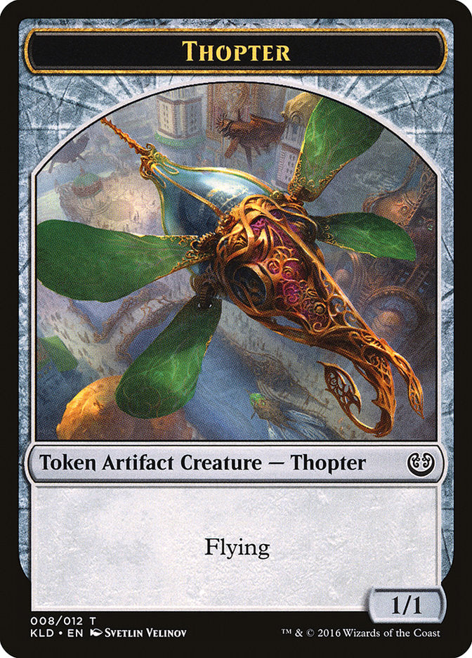 Thopter Token (008/012) [Kaladesh Tokens] | Good Games Cannington