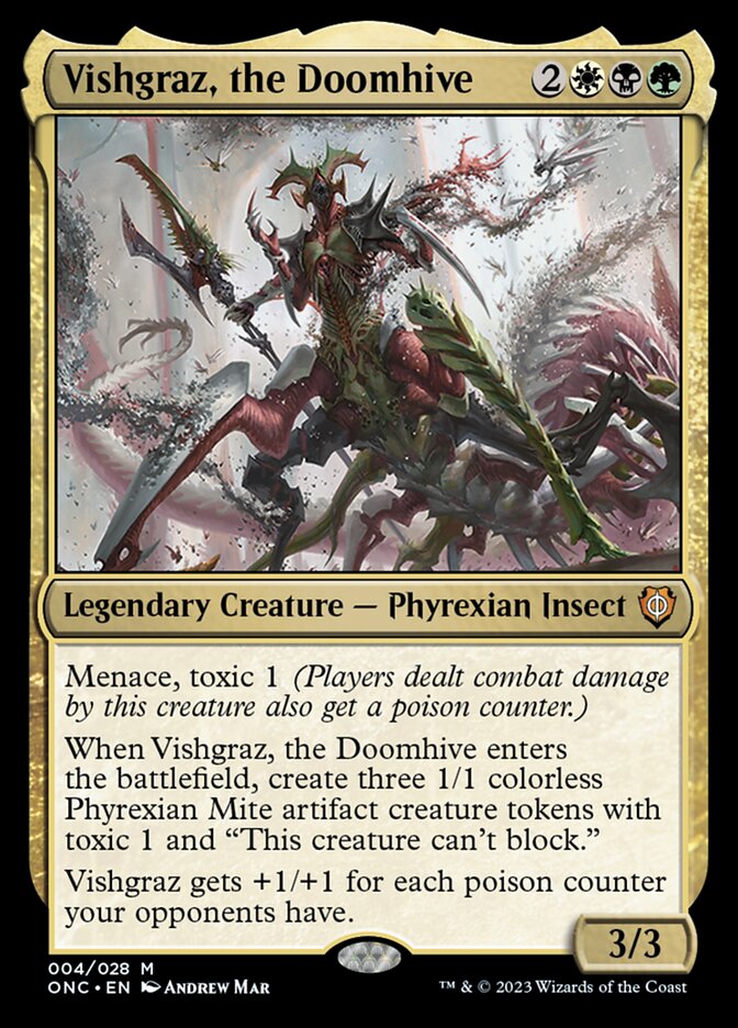 Vishgraz, the Doomhive 4 (Commander: Phyrexia: All Will Be One)  | Good Games Cannington