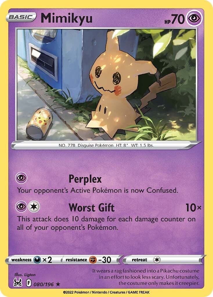 Mimikyu (080/196) [Sword & Shield: Lost Origin] | Good Games Cannington