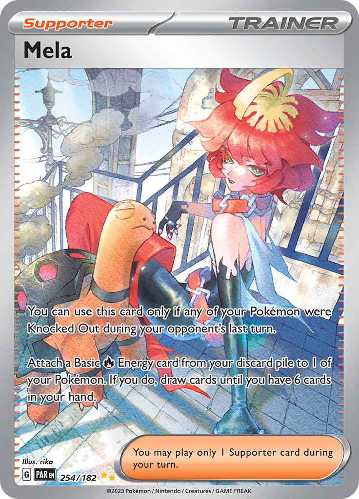 Mela (254/182) [Scarlet & Violet: Paradox Rift] | Good Games Cannington