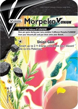 Morpeko V-UNION (SWSH215) [Sword & Shield: Black Star Promos] | Good Games Cannington