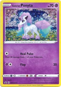 Galarian Ponyta (SWSH013) (General Mills Promo) [Sword & Shield: Black Star Promos] | Good Games Cannington